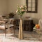 Uniquewise Brushed Paint Unique Straight Design Metal Floor Vase for Entryway, Living or Dining Room, Large QI004445.L - alternate 2